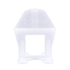 Espaçador Plástico 2 mm 100 peças Bumax