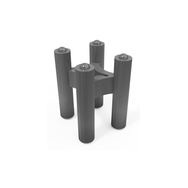 Espaçador Plástico Atex Cadeirinha/torre G 3cm - Aço Até 16mm