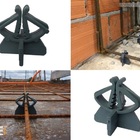 Espaçador Plástico Com Garra Tipo Cavalete Gr-15 Quantidade:5