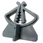 Espaçador Plástico Com Garra Tipo Cavalete Gr-20 Quantidade:5