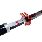 Espada Katana Tanjiro V2 Rengoku Demon Slayer Lâmina Bambu Co