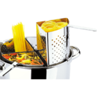 Espagueteira De Inox 4 Divisões Linha Savoy Brinox Inox