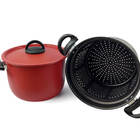 Espagueteira E Legumeira 6 Litros - Vermelha - Grande