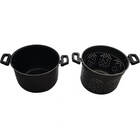 Espagueteira Em Alumínio Multiflon 22cm Preta