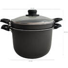 Espagueteira Em Alumínio Multiflon 22cm Preta