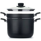 Espagueteira Em Alumínio Multiflon 22cm Preta