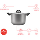 Espagueteira Ø22cm 5 7l-grf Prata