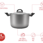 Espagueteira Ø22cm 5 7l-grf Prata