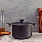 Espagueteira Paris 24 Cm 7 3 L Antiaderente Chumbo Tramontina