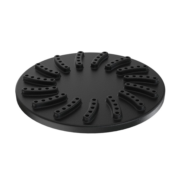 Espalha Chama Alta Pressão De Fogão Industrial Furado 13cm