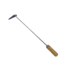 Espalhador De Carvão Com Cabo De Madeira