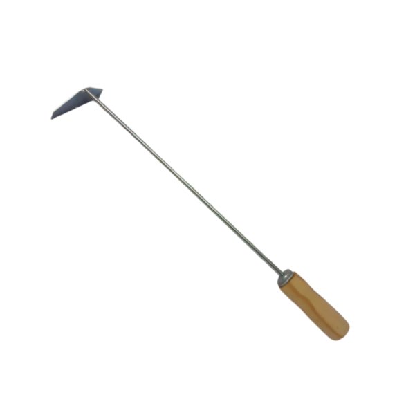 Espalhador De Carvão Com Cabo De Madeira