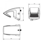 Espalhador Ducha Futura Branco F-100 - Lorenzetti
