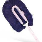 Espanador Eletrostático Cabo Curto Azul Lavável Bralimpia