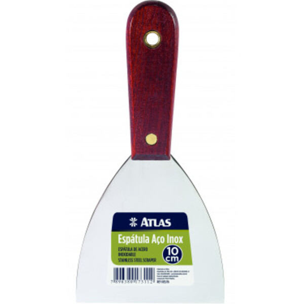 Espatula Aço Inox Atlas 7 6cm Ref 6155/12