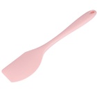 Espatula Arredondada Silicone Rosa Weck
