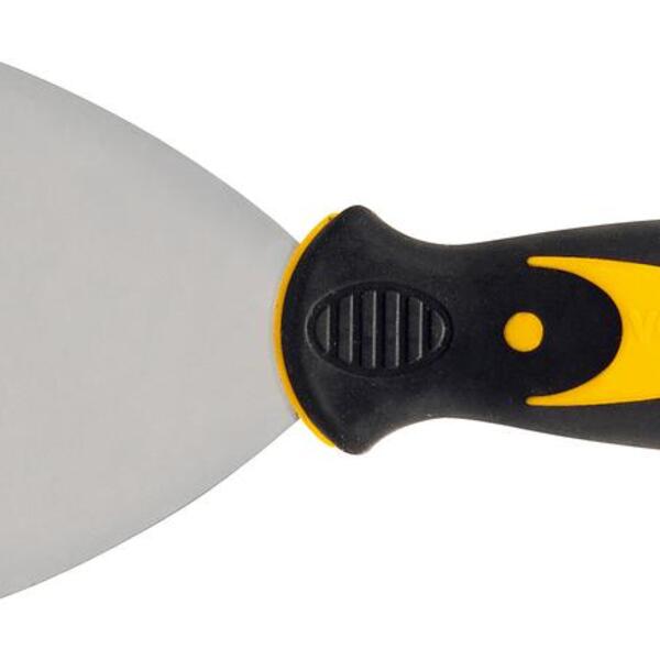 Espátula Betumadeira Lisa 3'' - 7,6 Cm Aço Cabo Pvc Emborrach