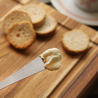 Espátula/colher De Pate -redonda - Inox