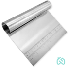 Espátula Cortador Raspador 15cm Inox Massas Pães Pizza Bolo