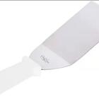 Espátula Curva 3” Cabo Polipropileno Branco - Chef Line