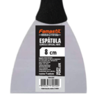 Espátula De Aço Encruado Famastil 1020 Cabo Em Pvc 8cm