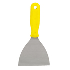 Espátula De Aço Inox Cabo PVC 100mm Cálice Momfort