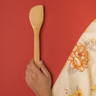 Espátula De Bambu Reta 30cm - Mozcada