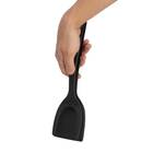 Espátula De Cozinha - Pega Tudo, Segura E Vira 2 Em 1 - Preto