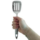 Espátula De Inox Para Cozinha Espatula Perfurada Culinária Br