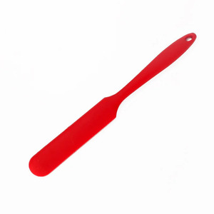 2 spatole nere in silicone, antiaderente, in silicone, reversibili