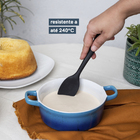 Espátula De Silicone Duplo Redonda Pequena Preto - Oikos