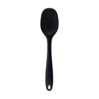 Espátula de Silicone Duplo Redonda Preto Oikos