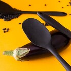 Espátula de Silicone Duplo Redonda Preto Oikos