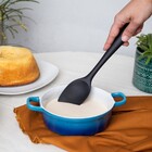 Espátula de Silicone Duplo Redonda Preto Oikos