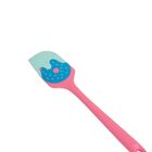 Espátula De Silicone Duplo Reta Donuts - Oikos Rosa U