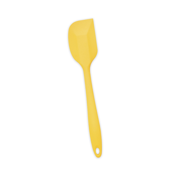 Espátula De Silicone Duplo Reta Pão Duro - Oikos Amarelo U