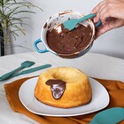 Espátula de Silicone Duplo Reta Pão Duro Pequena Verde Escuro Oikos