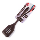 Espatula De Silicone Furada Marrom 30cm Candy