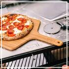 Espátula E Tábua De Bambu Ooni 40cm Para Pizza