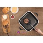 Espatula Easy Pretoespatula De Nylon Haste De Aco Inox E Cabo