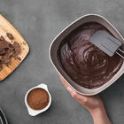 Espátula Em Silicone Tramontina Moldê Cinza Com Cabo Em Aço I