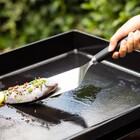 Espátula Lisa Plástico e Inox 30cm Naterial