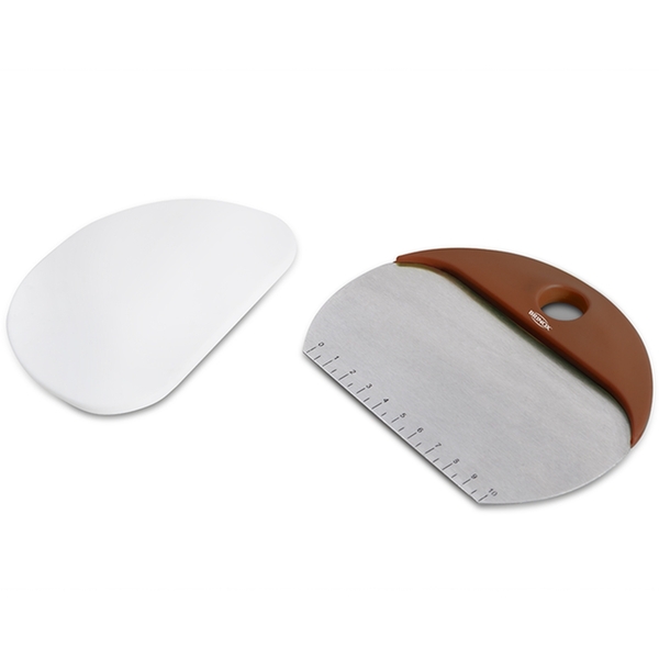 Espátula P/massa Inox/silicone Glace-cho