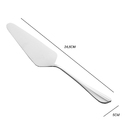 Espátula Para Bolo Aço Inox Positano Prata