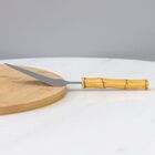Espátula Para Bolo Cabo Plástico Bambu