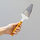 Espátula Para Bolo Cabo Plástico Bambu