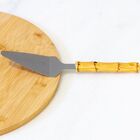 Espátula Para Bolo Cabo Plástico Bambu