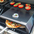 Espátula para Churrasco Plástico e Inox Naterial