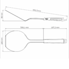 Espátula Para Pizza Tramontina Cinza