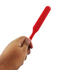 Espátula Reta Confeiteiro De Silicone Resistente Vermelha Ute